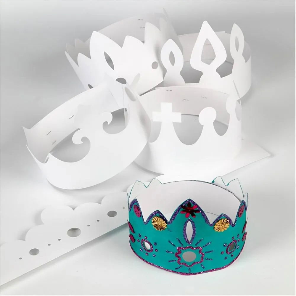 Crowns - Card 10-16.5cm H, 60cm L (5asstd)