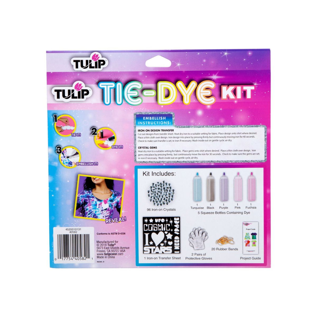 Galaxy 1-Step Tie Dye Kit