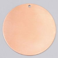 9918538 Round Copper Pendant - Enamelling