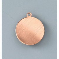 9931722 Round Copper Pendant 22mm- Enamelling Accessories