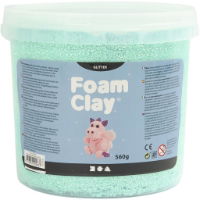 780866 Light Green Glitter Foam Clay 560g