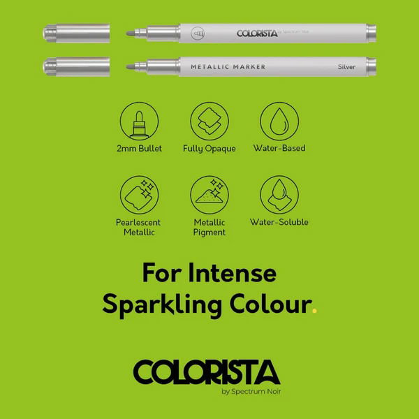 Essential Metallics - Metallic Marker (8 pc)