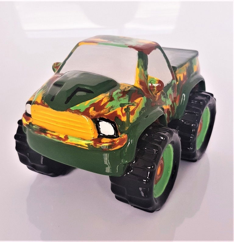 7224 Monster Truck Bank