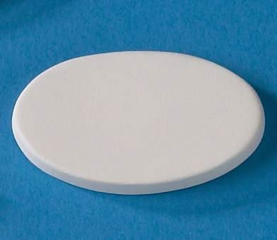 BISQUIES SMALL OVAL BISQUIE 2.25"W x .25"H