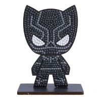 Black Panther- Marvel Crystal Art Buddy Kit 11x8cm approx