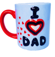 I Love Dad Mug