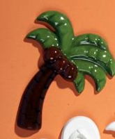 BISQUIES PALM TREE 3" l