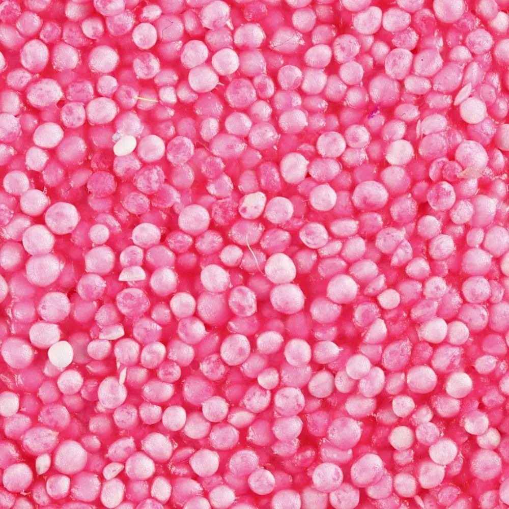 CH78825 Neon Pink Foam Clay Modelling Clay closeup