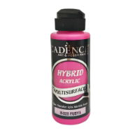 Fuchsia - Hybrid Multisurface Glitter Paint 120ml