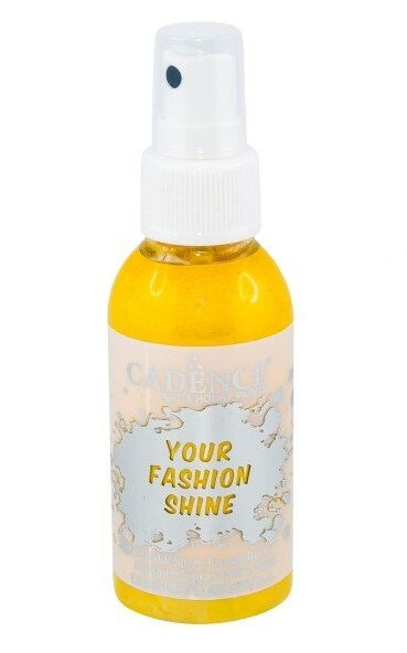 Sunshine - Your Fashion Shine Metallic Fabric Spray Paint 100ml