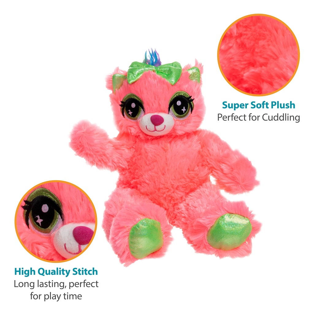 Florence the Pink Cat- TeddyTastic Build Your Own Bear