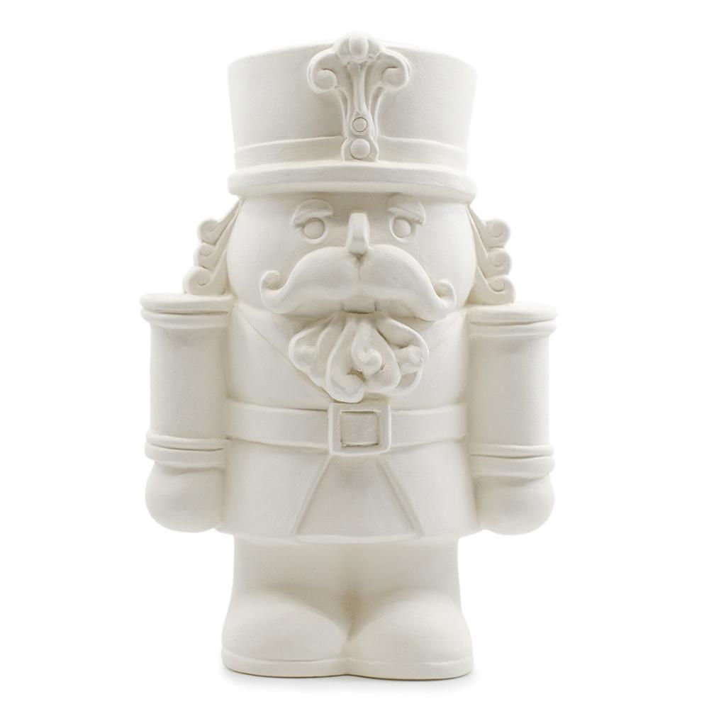 5414 Small Nutcracker Figurine Unpainted Bisqueware