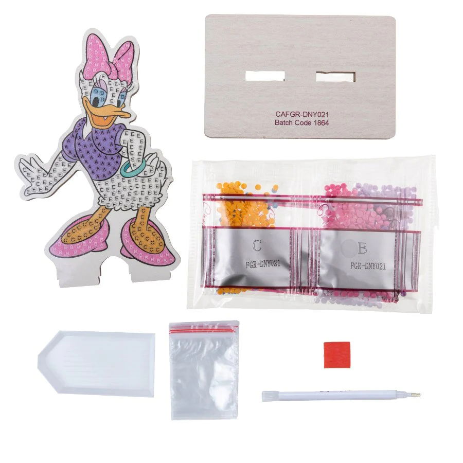 DAISY DUCK CRYSTAL ART BUDDY KIT