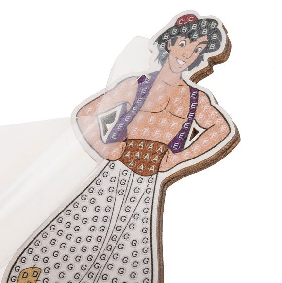 CAFGR-DNY035-04 Aladdin- Disney Crystal Art Buddy Kit template