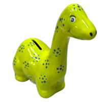 Brachiosaurus Bank- Paint Your Own Pottery Bisque Ceramic Blank