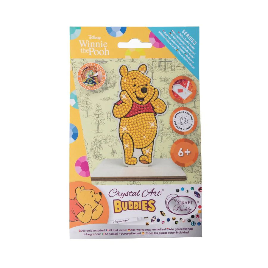 WINNIE THE POOH CRYSTAL ART BUDDY