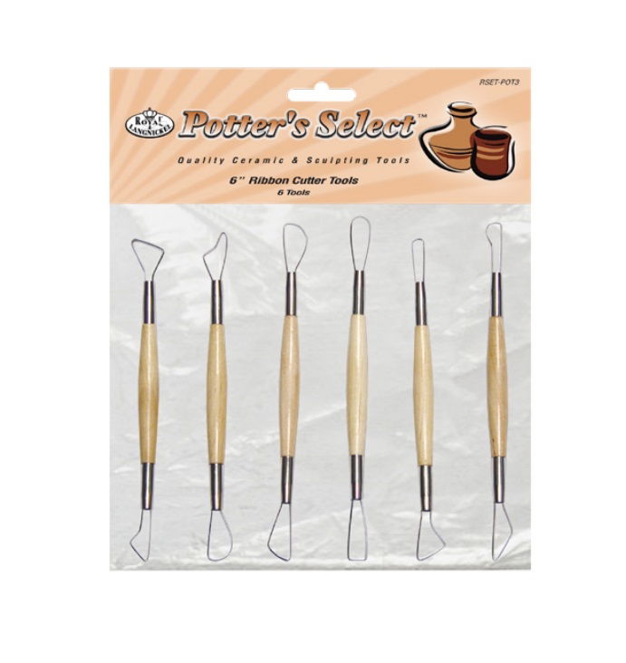 RSETPOT3 Ribbon Cutter Potters Tool Set Clay Work