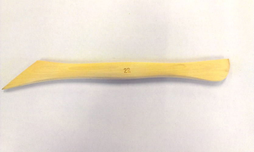 Boxwood Modelling Tool No. 22 for clay sculpting and ceramic detailing (CH6622)