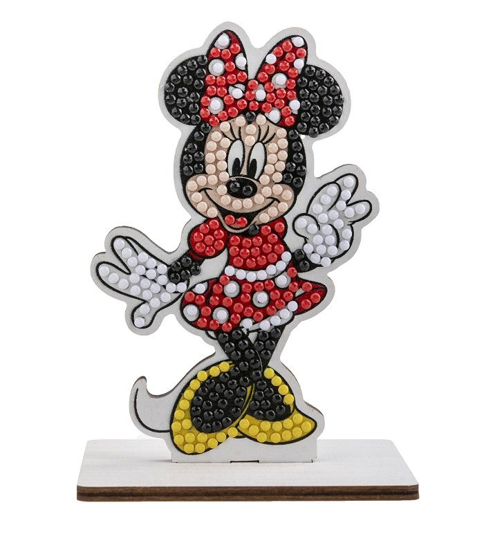 CAFGR-DNY014-01-05 Minnie - Crystal Art Buddy Kit