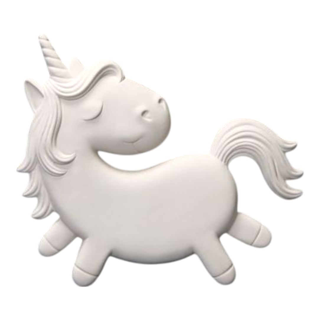 Unicorn Ceramic Bisque Blank for Paint Your Own Pottery