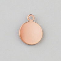 9933442 Round Copper Pendant 10mm- Enamelling Accessories