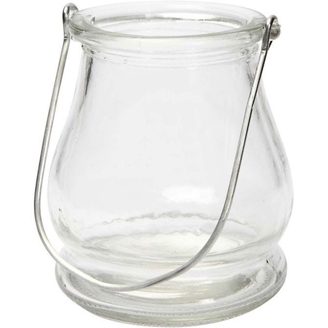 CH58556 Glass Lantern for decoration
