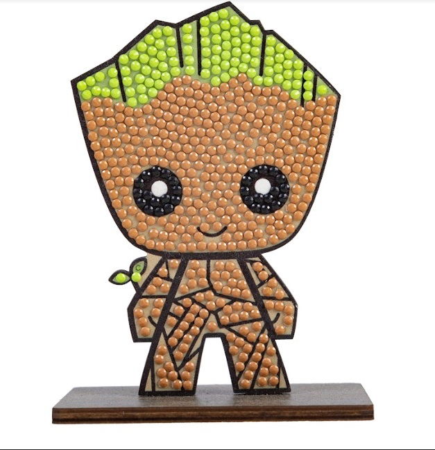 Groot-  Marvel MCU Crystal Art Buddy Kit 11x8cm approx