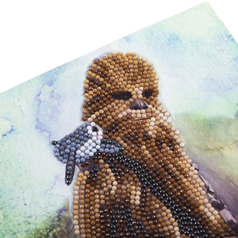 Chewbacca- Star Wars Crystal Art Card Kit 18x18cm