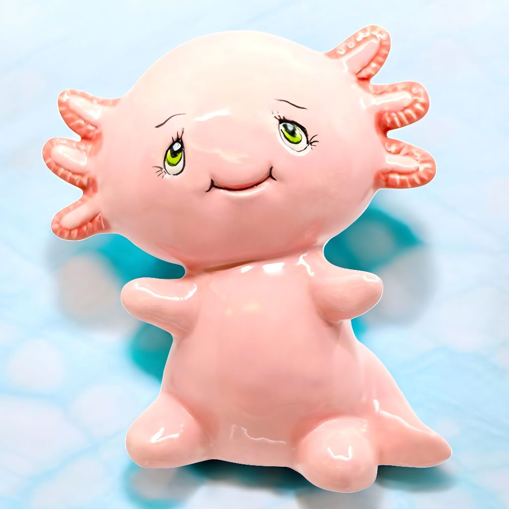 Axolotl Party Animal Ceramic Blank Bisqueware Paint Your Own Pottery