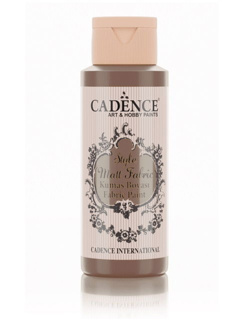 CHF628 Cacao Style Matt Fabric Paints Cadence Bottle