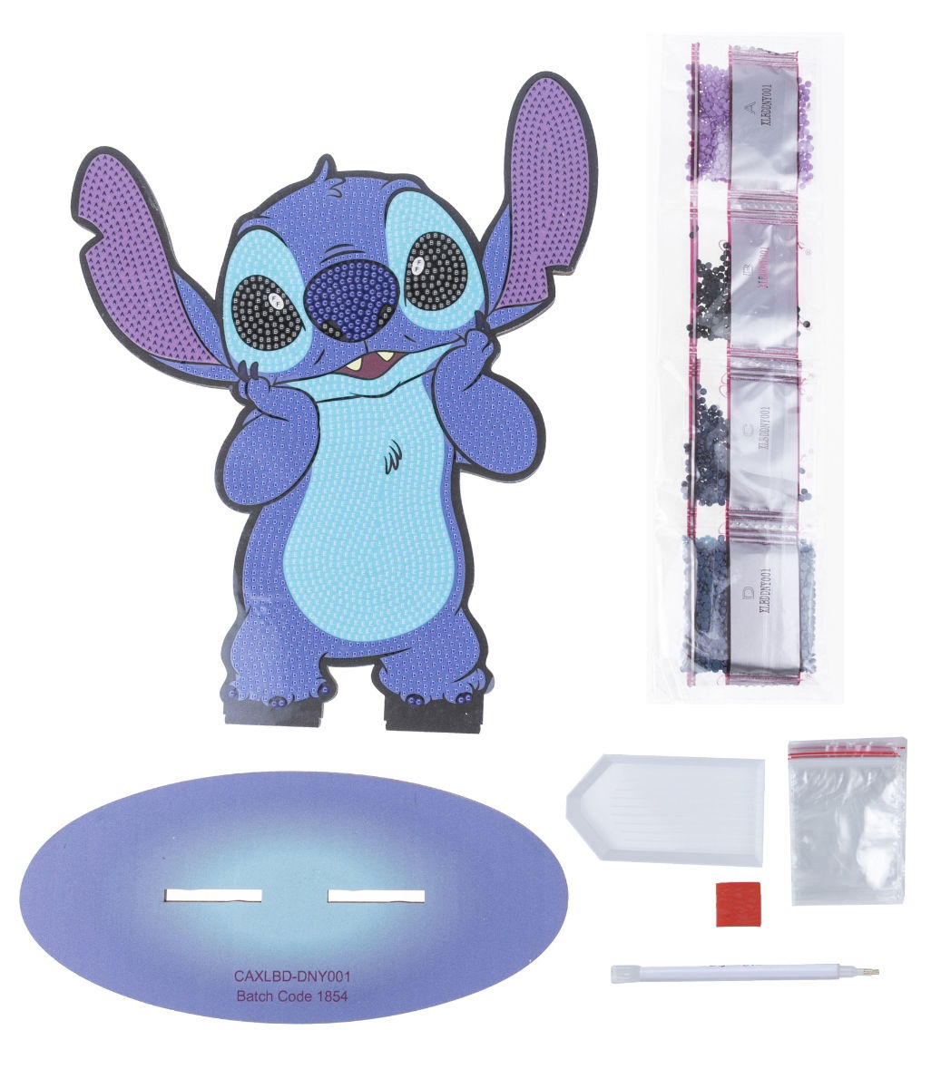 CAXLBD-DNY001-07 Stich - Crystal Art XL Buddy Kit contents