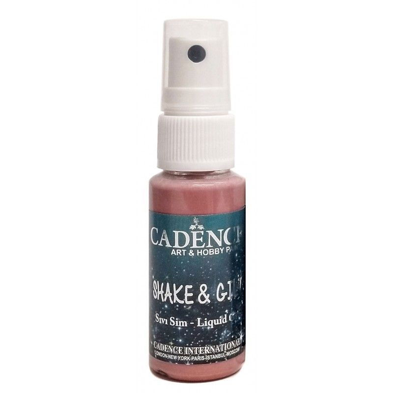 Copper Shake & Gilt Glitter Spray 25ml Cadence