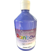 Purple- Cromartie Rainbow Acrylic Paint 500ml