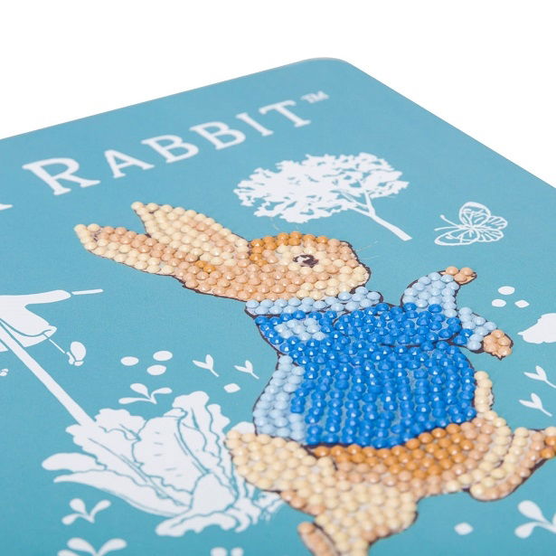 Peter Rabbit Crystal Art Notebook Kit