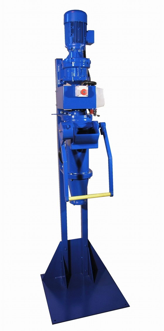 Vertical 3" Outlet Pugmill 3/4 HP