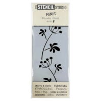 Amelia Flower Craft Stencil in external packaging