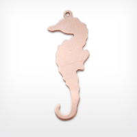 H625 Copper Blank for Enamelling and Crafts- Seahorse