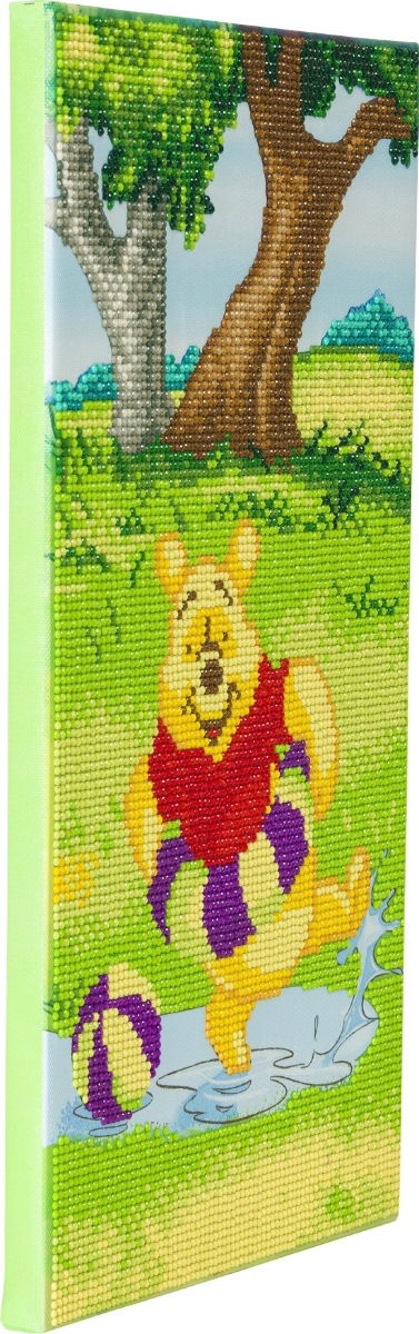 Winnie Splashing - Disney Crystal Art Canvas Kit Trio (Part 3)