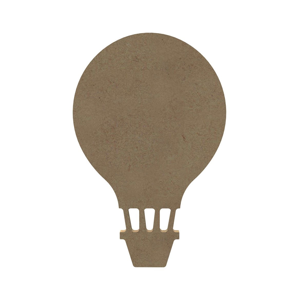 Hot Air Balloon - Wooden Craft Template (10x16cm)