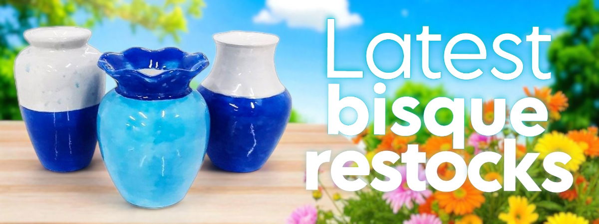 Back in Stock Bisqueware