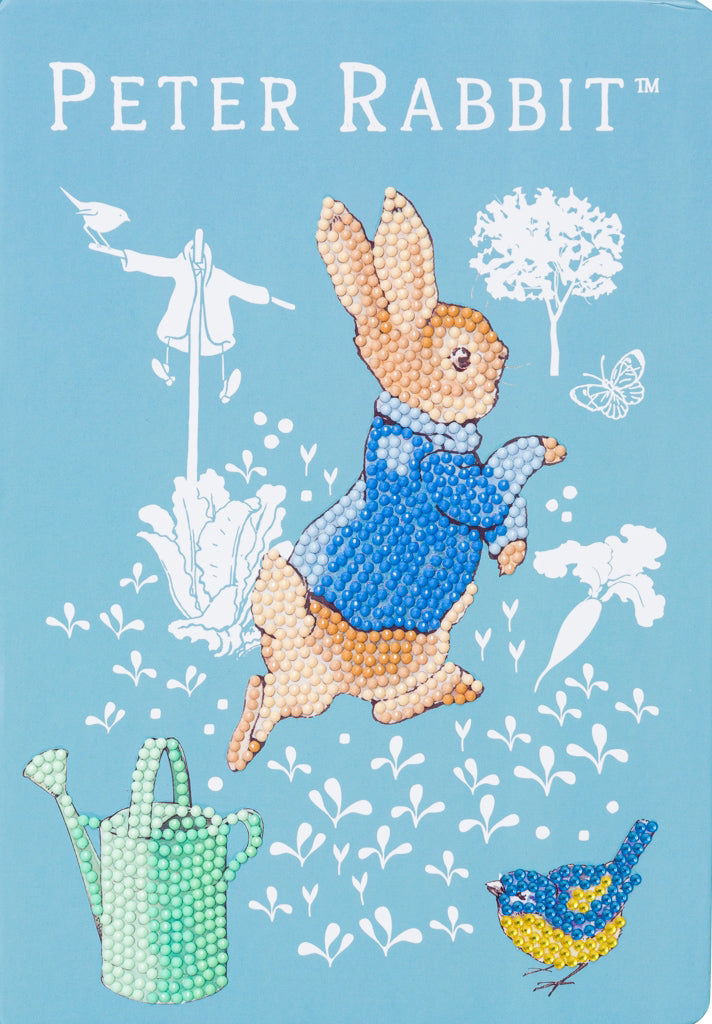 Peter Rabbit Crystal Art Notebook Kit