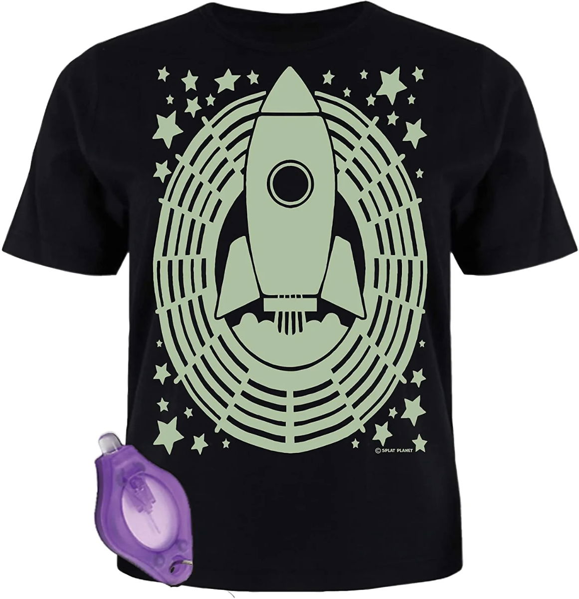 SPACE GLOW COLOUR IN T-SHIRT AGED 5 - 6