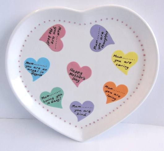 3009 heart plate