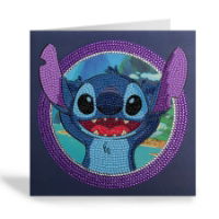 Stitch- Disney Crystal Art Card Kit