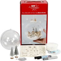 Christmas Scene Bauble Craft Kit