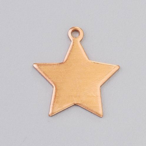 9931652 Copper Star Pendant- Enamelling Accessories