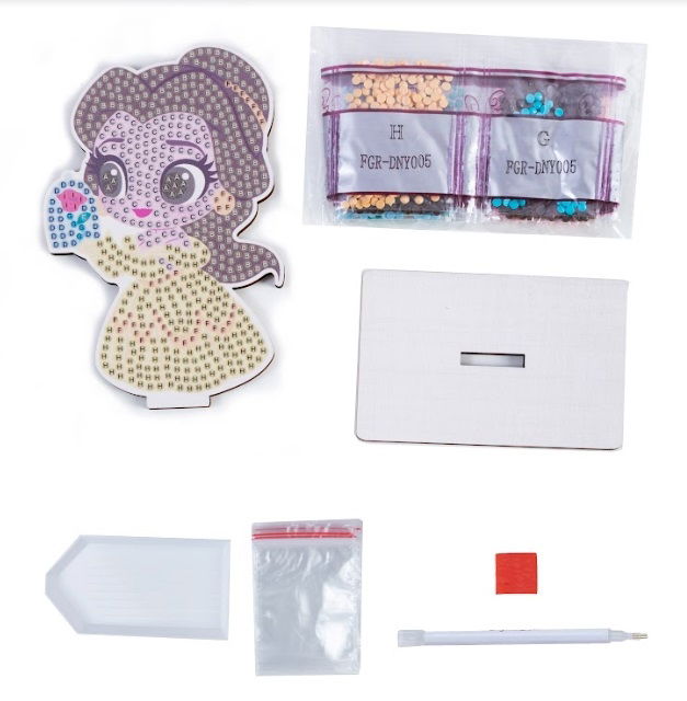 Belle, Crystal Art Figurine Kit 11x8cm approx