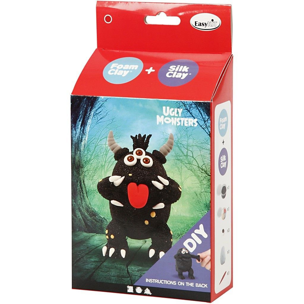 Ugly Monster Foam Clay Kit Black 100617 (2)