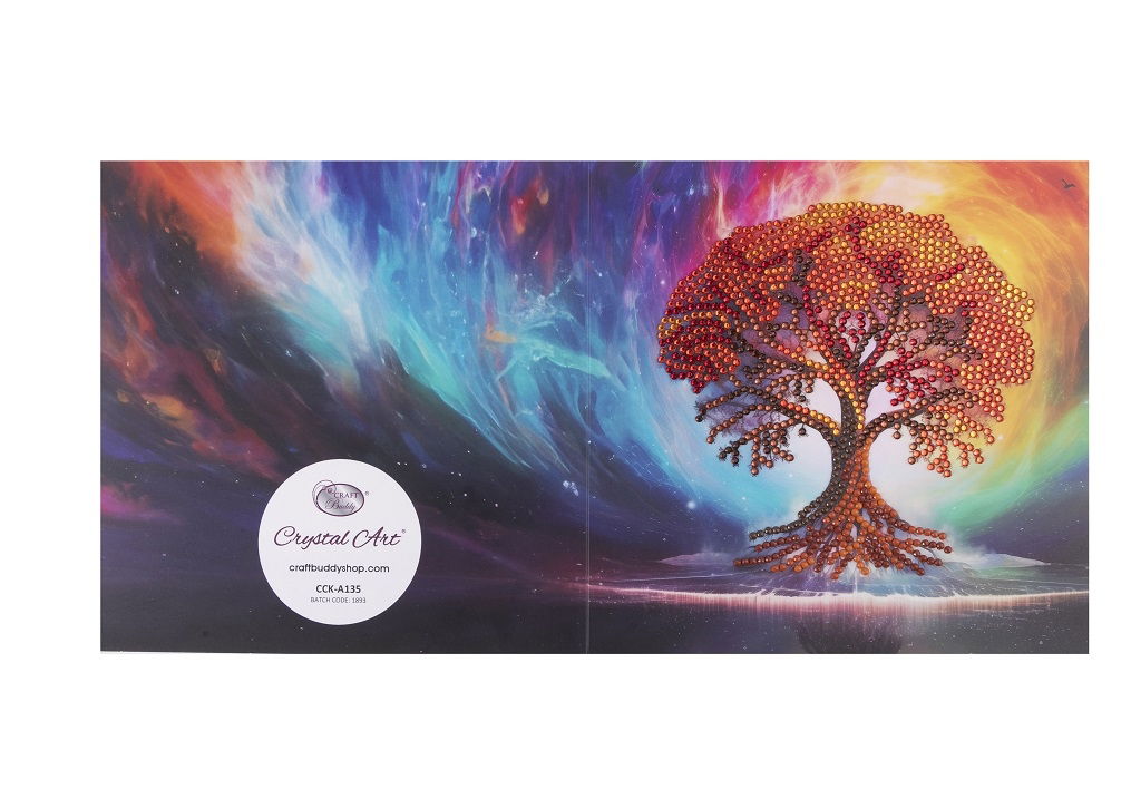 Tree of Life- Crystal Art Card Kit 18cm