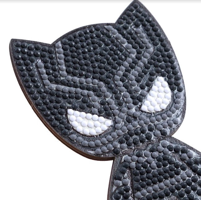 Black Panther- Marvel Crystal Art Buddy Kit 11x8cm approx